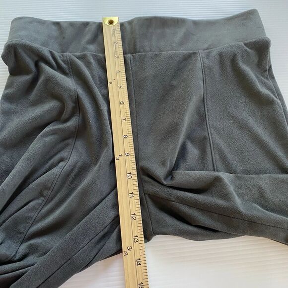 Seven7 Women's Large Pull On, Ankle Leggings, Charcoal Gray, Stretch, Soft Fill - Picture 9 of 13